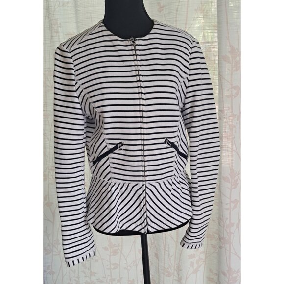 Zara Trafaluc Striped Blazer - Picture 1 of 4
